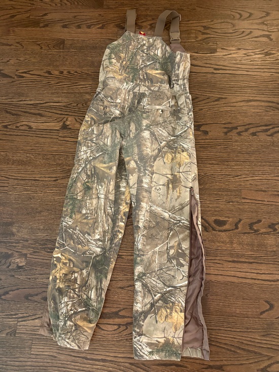 Realtree Pants - SHE outdoor camouflage bib Women’s LG Real Tree Hunting Overalls